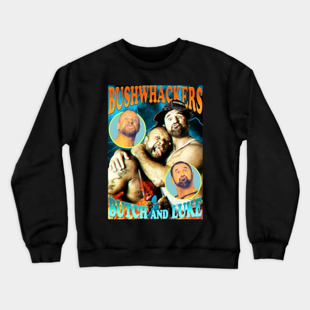 Butch-Luke Whackers Bootleg Crewneck Sweatshirt by RetroVania